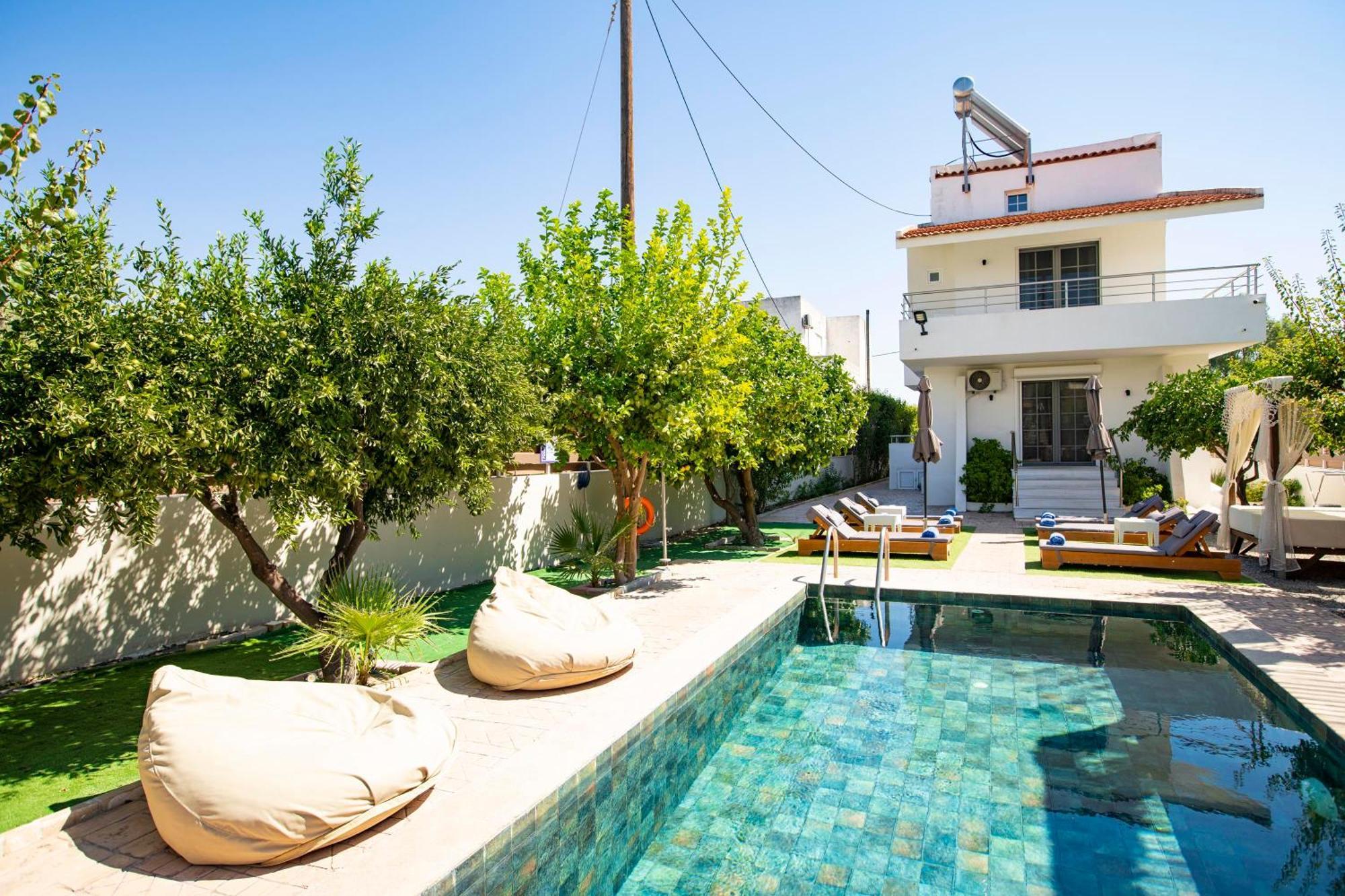 Afantou Golf Luxury Villa Dış mekan fotoğraf