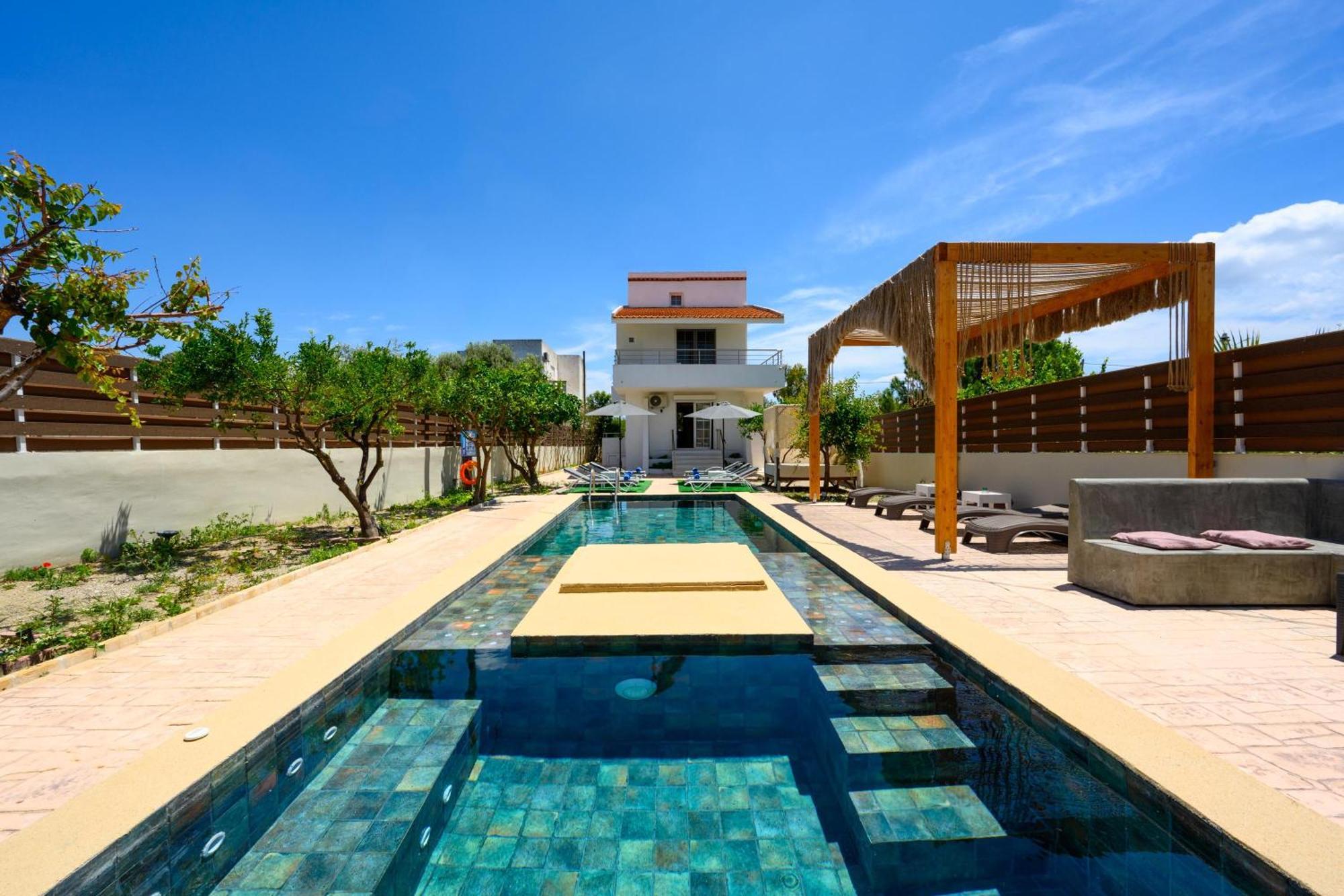 Afantou Golf Luxury Villa Dış mekan fotoğraf