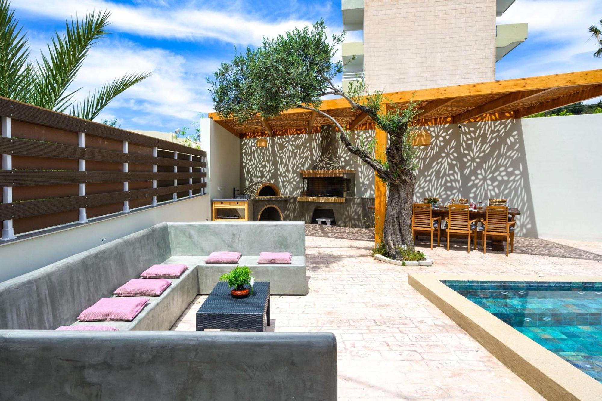 Afantou Golf Luxury Villa Dış mekan fotoğraf
